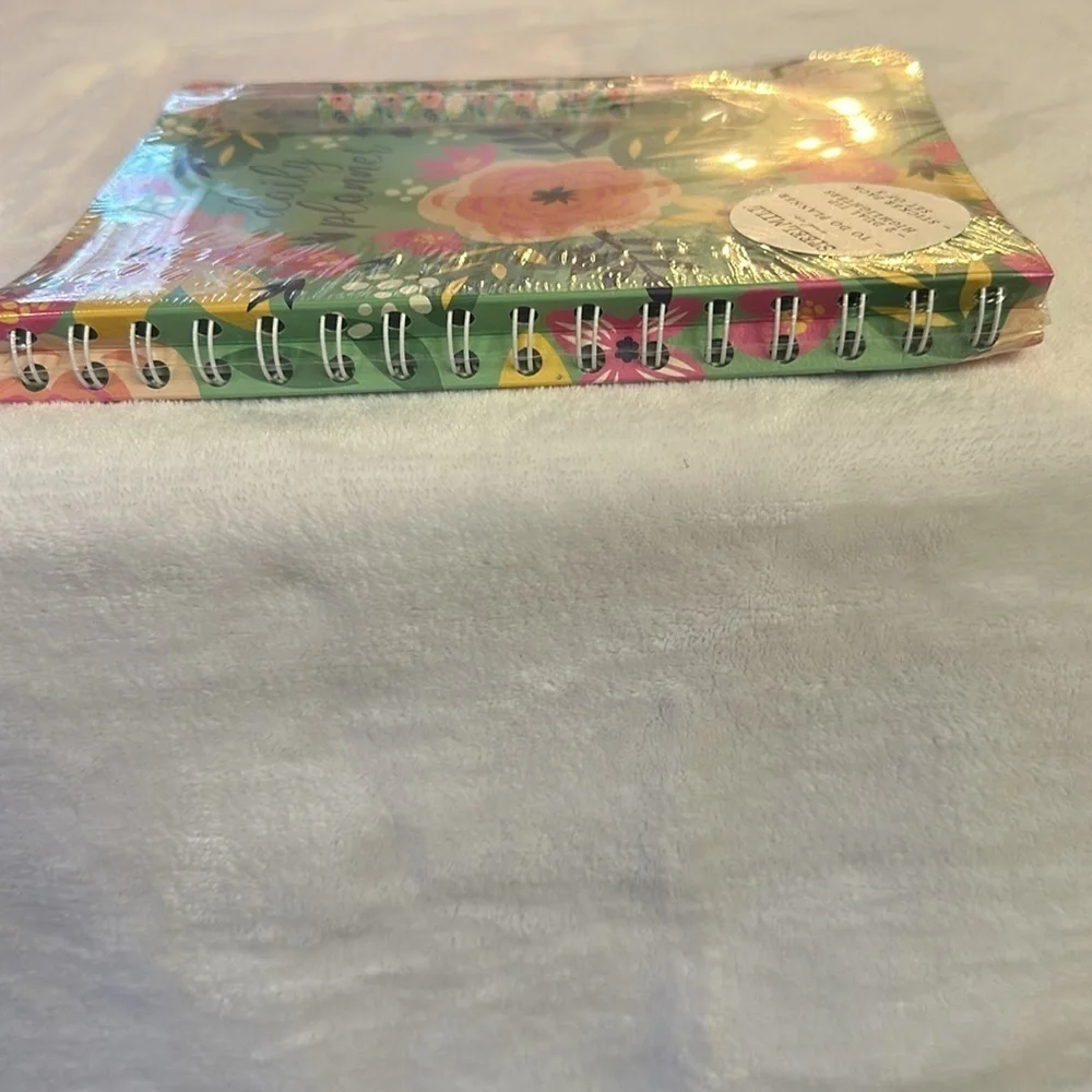 Steel Mill & Co. To Do Planner Floral Ring Binding New